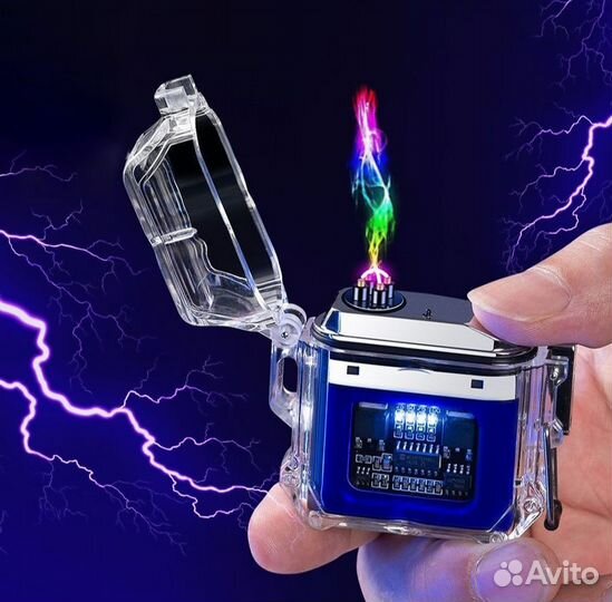 Электронная зажигалка водонепроницаемая USB