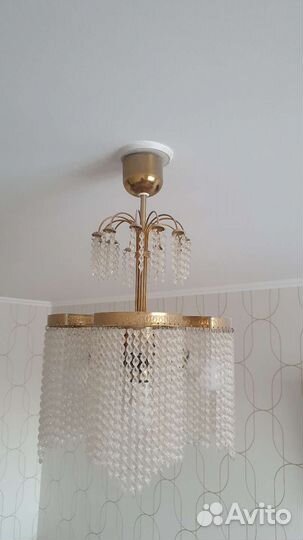 Люстра хрустальная