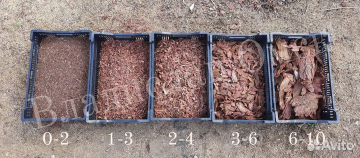 Мульча Кора лиственницы — Мешки по 60л