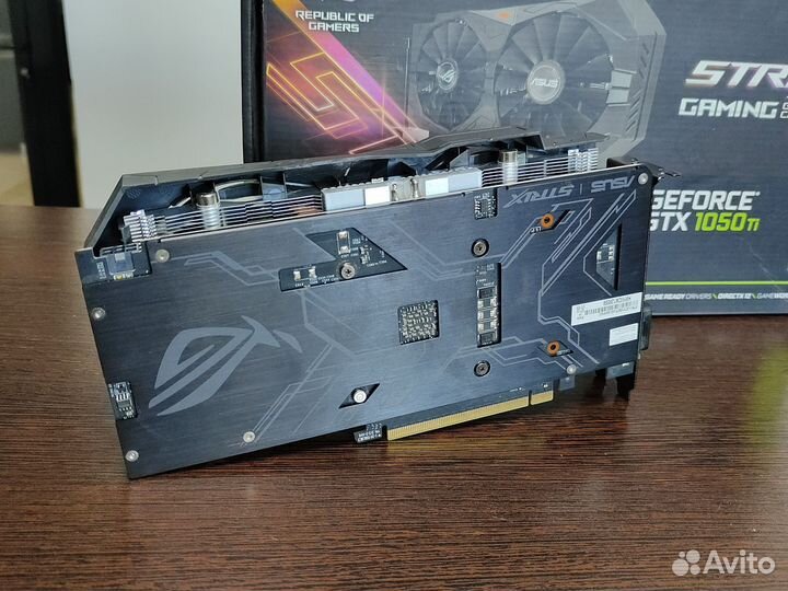 Видеокарта Asus Strix GTX 1050 Ti 4 Gb
