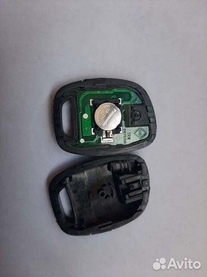 Renault корпус чип ключа