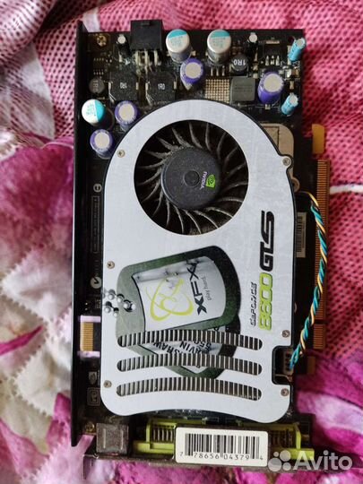 Видеокарта gts 8600