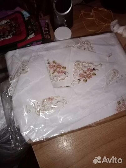 Скатерть с салфетками