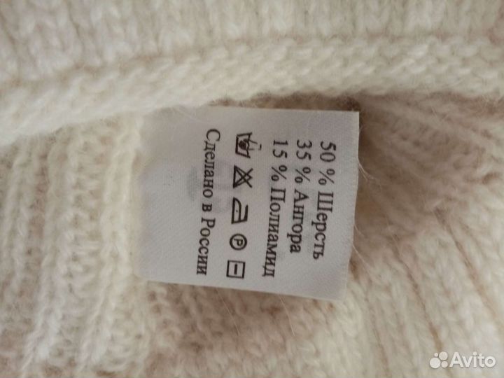 Комплект шапка и шарф женский