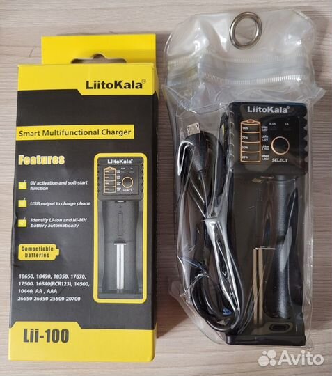 Зарядное устройство LiitoKala Lii-100, новое