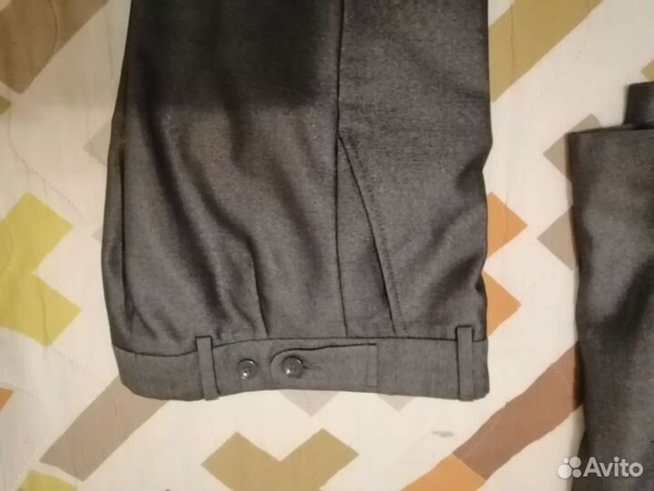 Школьный костюм для мальчика серый 140