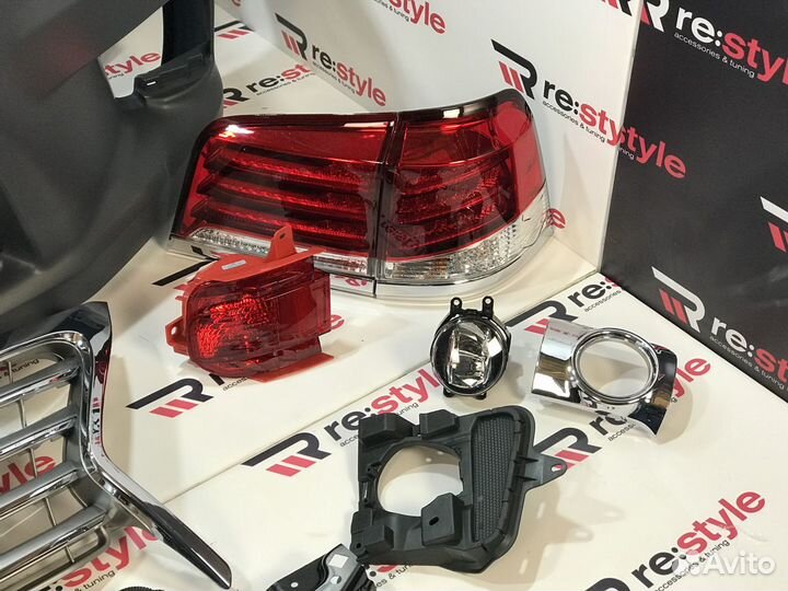 Рестайлинг Lexus LX570 в 2012-2015 г R697