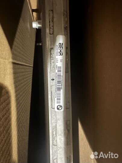 Радиатор BMW 17117576305 X5 X6