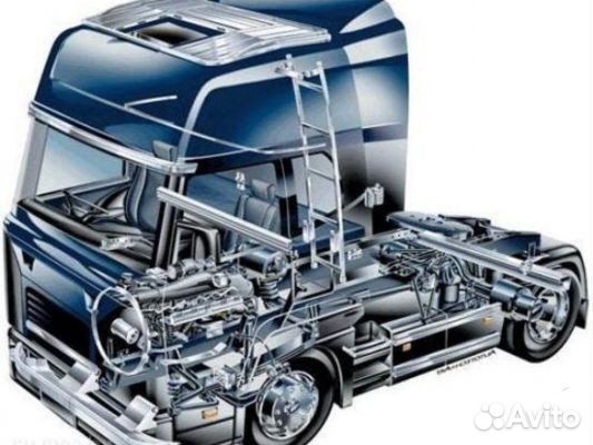 Ступица переднего левого колеса Scania R340