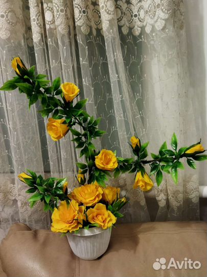 Цветы из бумаги