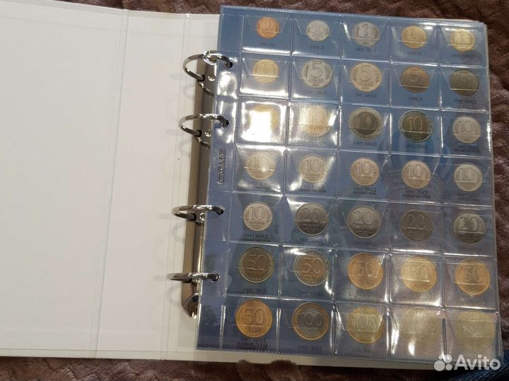 Монеты России с 1991 г