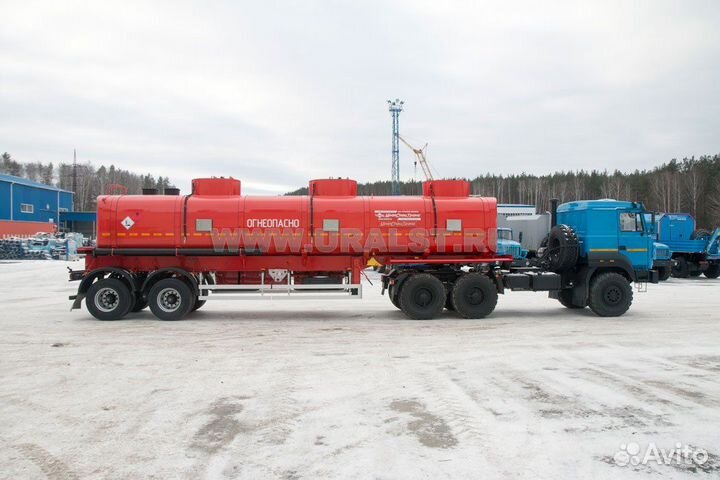 Полуприцеп бензовоз УралСпецТранс ППЦ 35П-24Д-3 УСТ 9465, 2023
