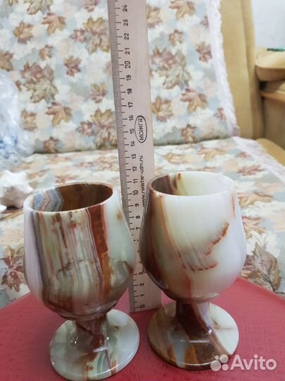Бокалы из оникса