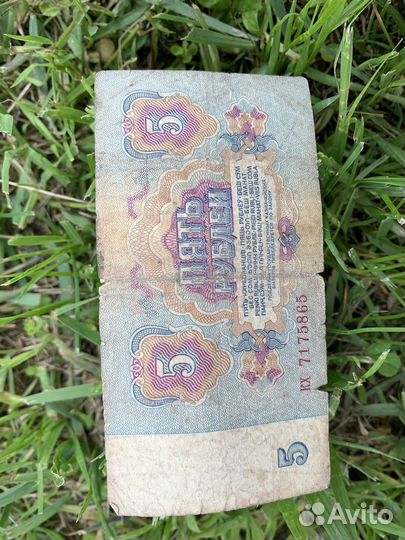 5 рублей 1961 год