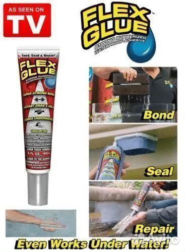 Клей герметик сильной фиксации Flex Glue