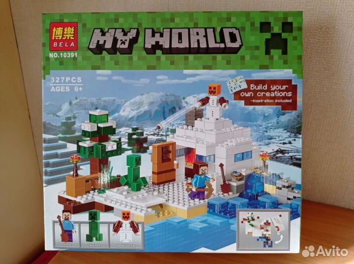 Майнкрафт 10391 Bela Снежное Убежище