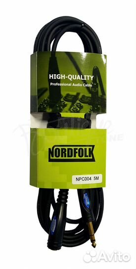 NordFolk NPC004/5M удлинитель для наушников,Jack