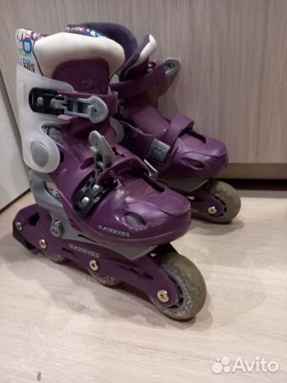Роликовые коньки детские раздвижные