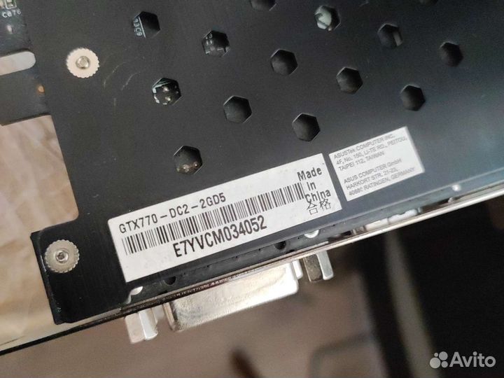 Asus GeForce GTX 770 2Gb