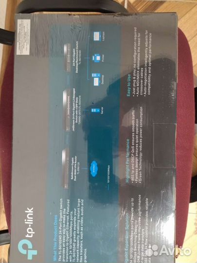 24 портовый настольный монтируемый в стойку коммму