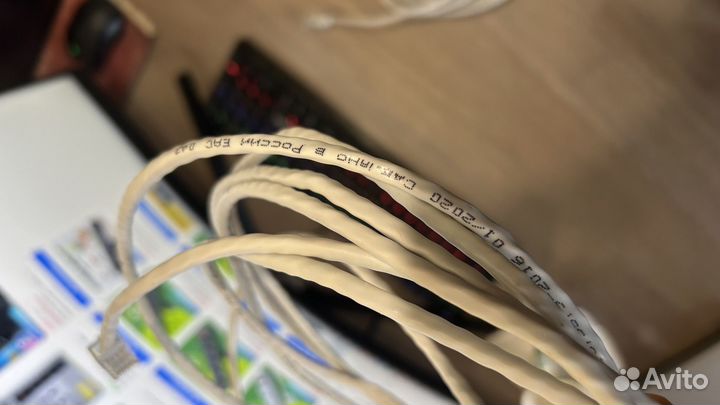 Кабель патч корд 5-10-20 метров витая пара