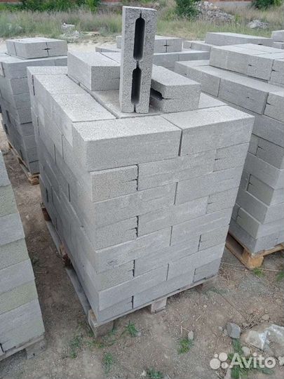 Шлакоблок. Полублок