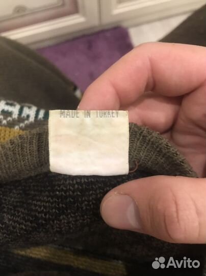 Винтажный свитер 90-х СССР