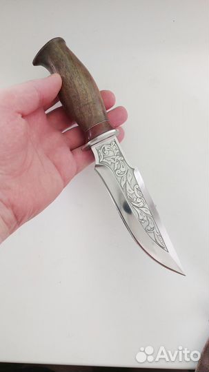 Нож шкуросъемный финка шкурник