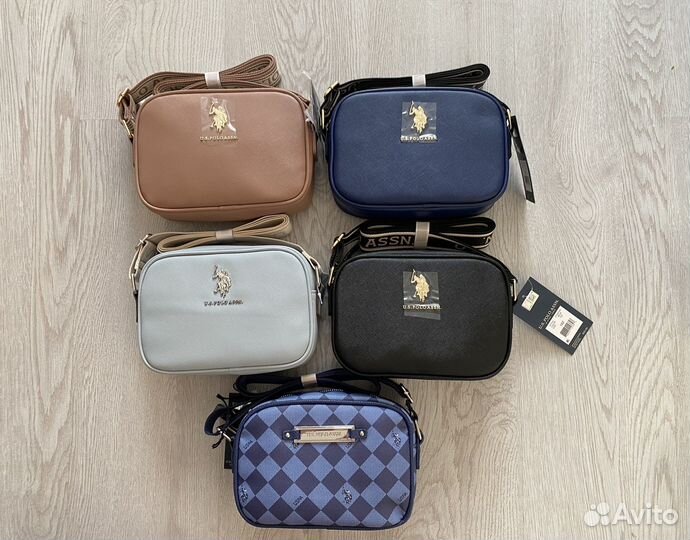 Сумка Classic Zip Crossbody Bag US Polo