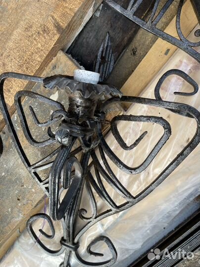 Светильники настенные ковка