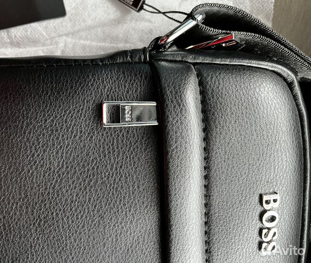 Hugo boss сумка мужская серез плечо