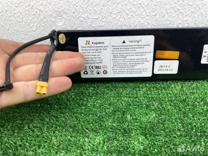 Аккумулятор электросамокат Kugoo A1 24v6ah