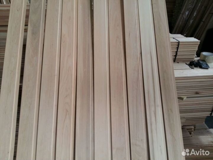 Вагонка для бани, ольха черная, осина, липа, кедр
