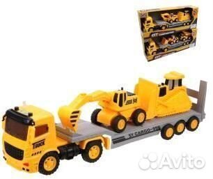 Набор машин Наша Игрушка грузовая инерционная, све