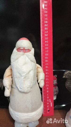 Дед Мороз и Снегурочка игрушки СССР