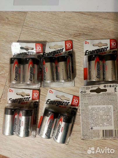 Батарейки D (LR20) energizer