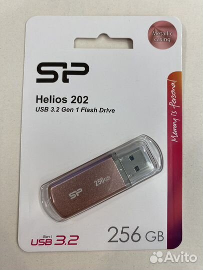 Usb флешка 256 gb Helios (новая)