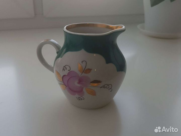 Сливочник фарфор 90е годы