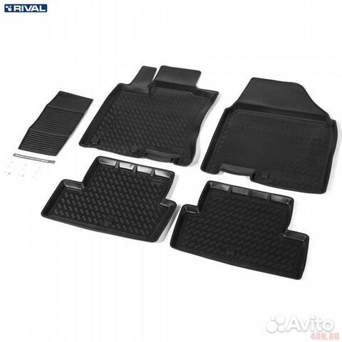 Оригинальные резиновые коврики для Nissan Qashqai