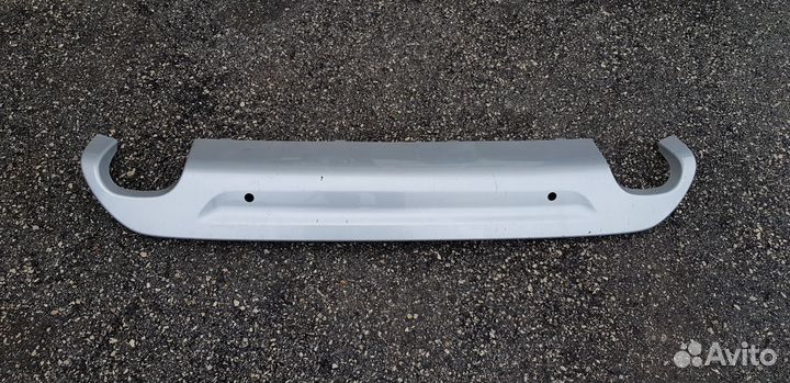 Volvo XC70 (07-13) Юбка Заднего Бампера