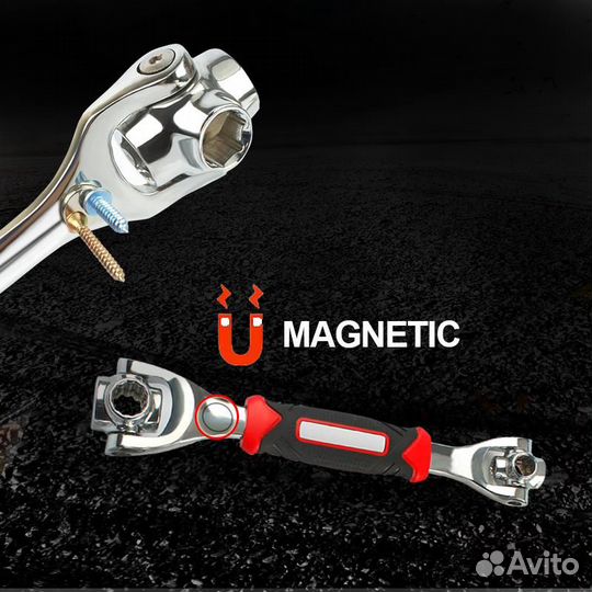 Магнитный гаечный ключ Tiger