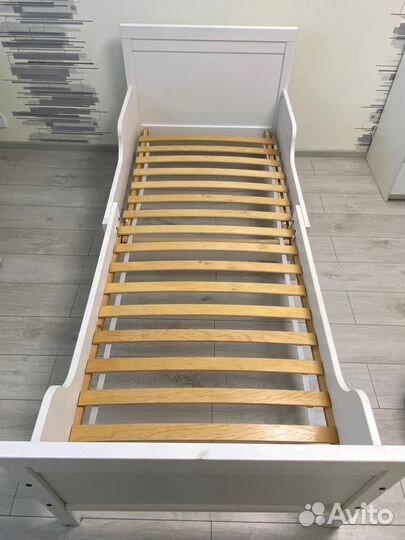 Детская кровать IKEA раздвижная сундвик