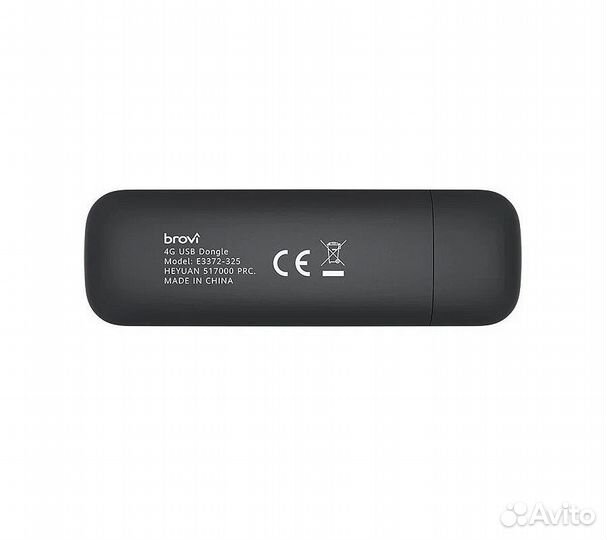 Модем Huawei Brovi E3372-325 USB внешний, черный
