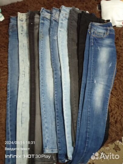 Джинсы 27-28рр