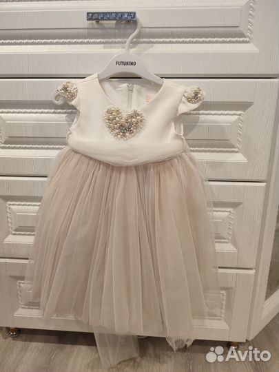 Платье для девочки 92