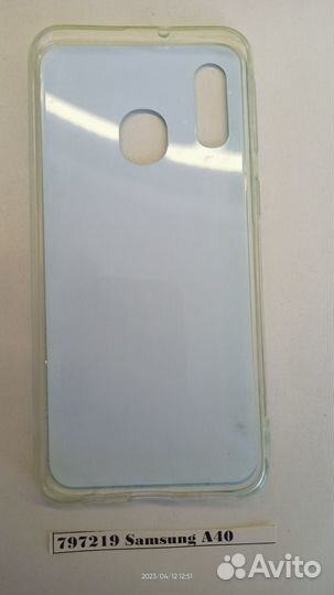 Силиконовый чехол Samsung Galaxy A40 797219
