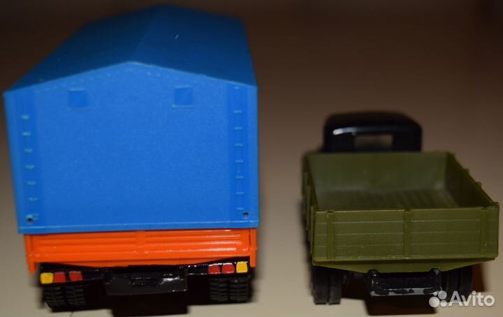 Масштабные модели Камаз и газ масштаб 1/43