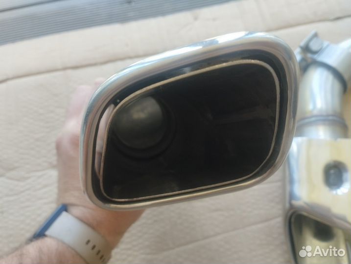 Насадки для двойного глушителя Volvo S60, V60