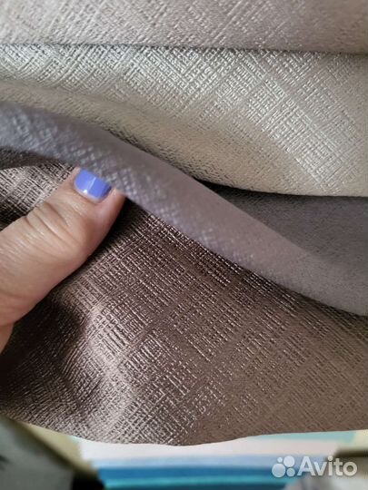 Ткань на отрез блэкаут 100 с дефектом