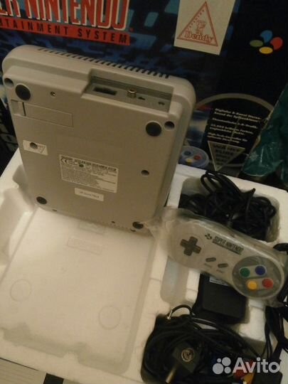 Игровая приставка Super Nintendo Pal snes 16bit